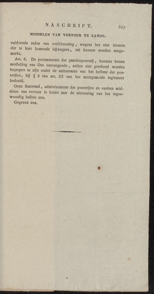Nederlandsche pandecten, of Verzameling van wetten in het Koningrijk der Nederlanden / door W.Y. van Hamelsveld - 