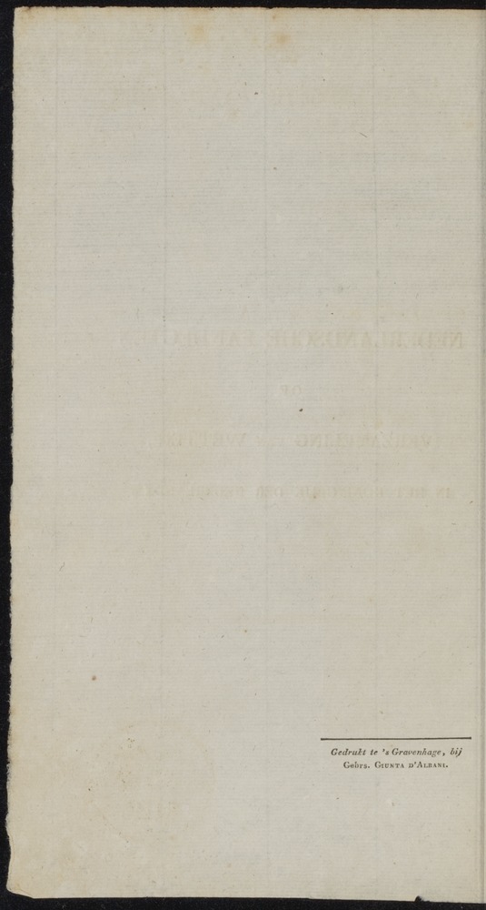 Nederlandsche pandecten, of Verzameling van wetten in het Koningrijk der Nederlanden / door W.Y. van Hamelsveld - 