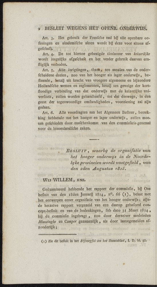 Nederlandsche pandecten, of Verzameling van wetten in het Koningrijk der Nederlanden / door W.Y. van Hamelsveld - 