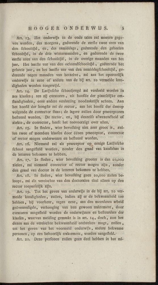 Nederlandsche pandecten, of Verzameling van wetten in het Koningrijk der Nederlanden / door W.Y. van Hamelsveld - 