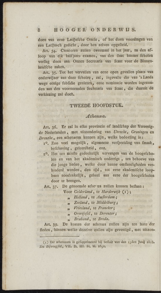 Nederlandsche pandecten, of Verzameling van wetten in het Koningrijk der Nederlanden / door W.Y. van Hamelsveld - 