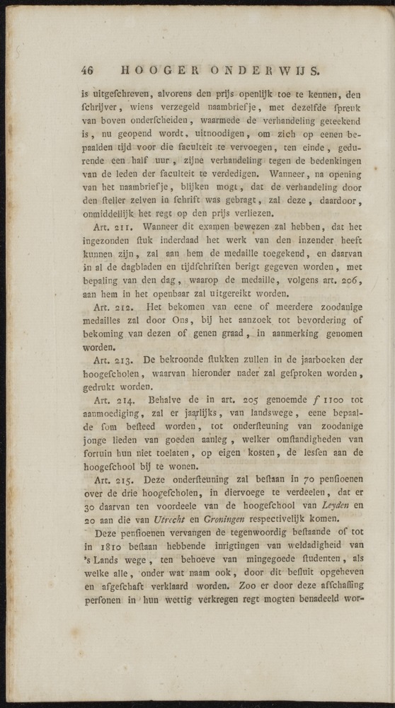 Nederlandsche pandecten, of Verzameling van wetten in het Koningrijk der Nederlanden / door W.Y. van Hamelsveld - 