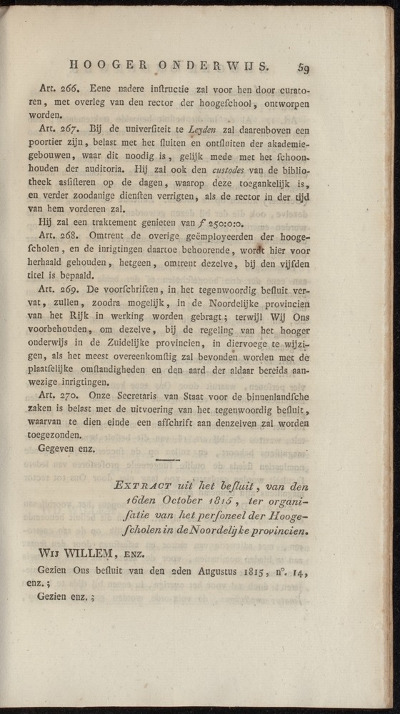 Nederlandsche pandecten, of Verzameling van wetten in het Koningrijk der Nederlanden / door W.Y. van Hamelsveld - 