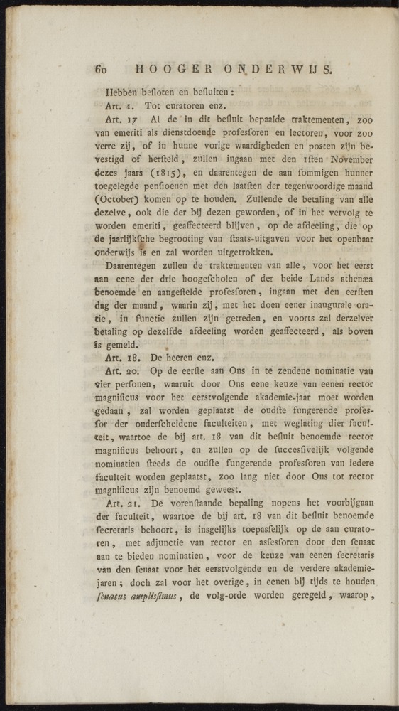 Nederlandsche pandecten, of Verzameling van wetten in het Koningrijk der Nederlanden / door W.Y. van Hamelsveld - 