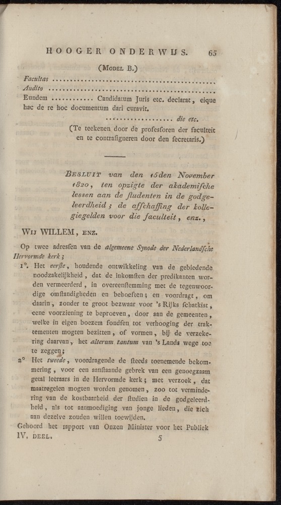 Nederlandsche pandecten, of Verzameling van wetten in het Koningrijk der Nederlanden / door W.Y. van Hamelsveld - 