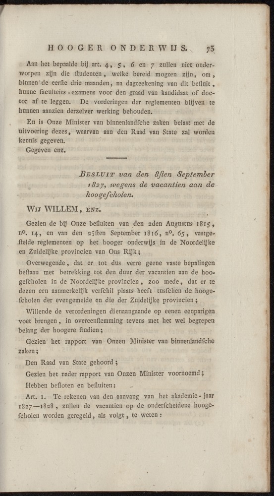 Nederlandsche pandecten, of Verzameling van wetten in het Koningrijk der Nederlanden / door W.Y. van Hamelsveld - 