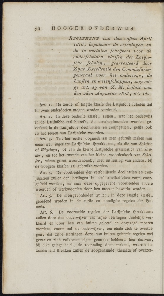 Nederlandsche pandecten, of Verzameling van wetten in het Koningrijk der Nederlanden / door W.Y. van Hamelsveld - 