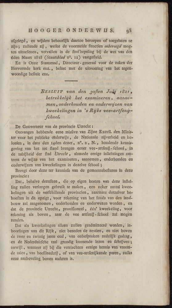 Nederlandsche pandecten, of Verzameling van wetten in het Koningrijk der Nederlanden / door W.Y. van Hamelsveld - 