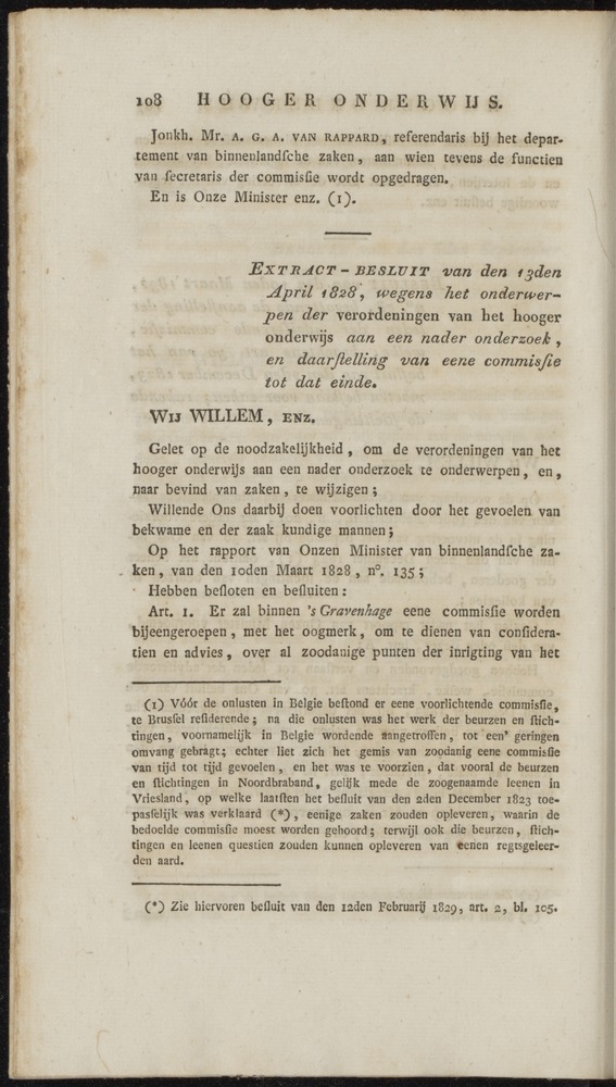 Nederlandsche pandecten, of Verzameling van wetten in het Koningrijk der Nederlanden / door W.Y. van Hamelsveld - 