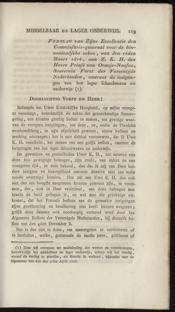 Nederlandsche pandecten, of Verzameling van wetten in het Koningrijk der Nederlanden / door W.Y. van Hamelsveld - 
