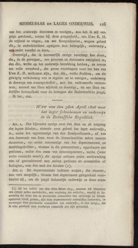Nederlandsche pandecten, of Verzameling van wetten in het Koningrijk der Nederlanden / door W.Y. van Hamelsveld - 