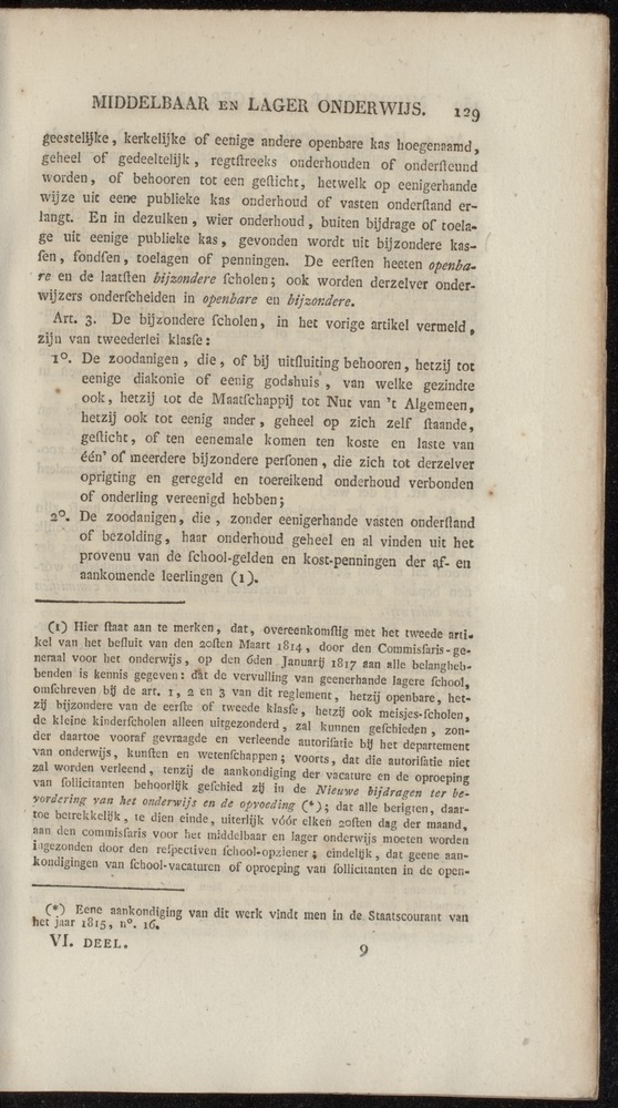 Nederlandsche pandecten, of Verzameling van wetten in het Koningrijk der Nederlanden / door W.Y. van Hamelsveld - 