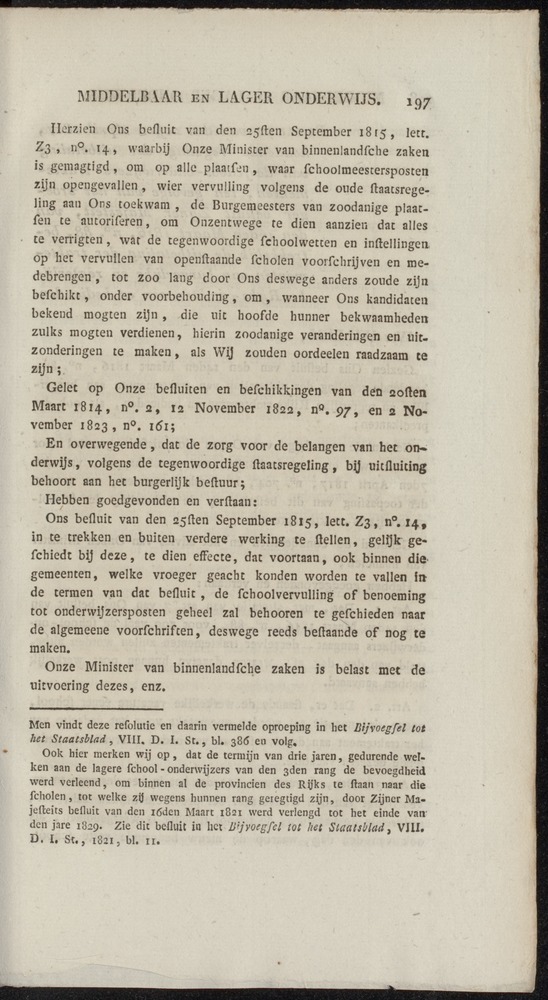 Nederlandsche pandecten, of Verzameling van wetten in het Koningrijk der Nederlanden / door W.Y. van Hamelsveld - 