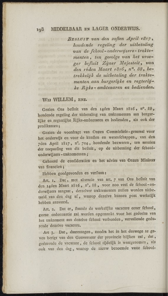 Nederlandsche pandecten, of Verzameling van wetten in het Koningrijk der Nederlanden / door W.Y. van Hamelsveld - 
