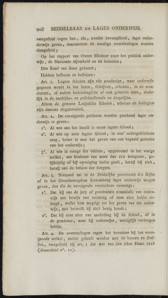 Nederlandsche pandecten, of Verzameling van wetten in het Koningrijk der Nederlanden / door W.Y. van Hamelsveld - 