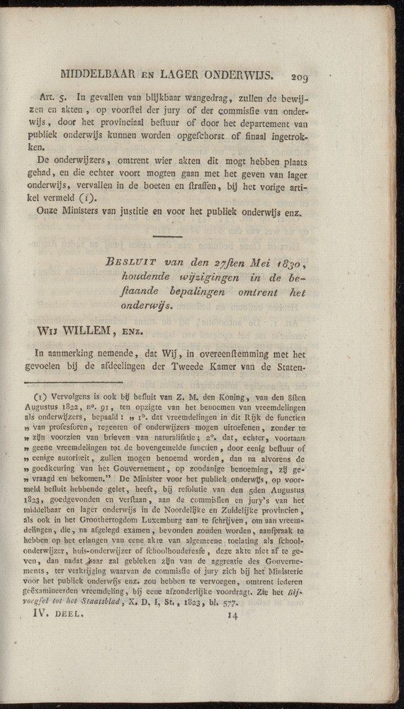 Nederlandsche pandecten, of Verzameling van wetten in het Koningrijk der Nederlanden / door W.Y. van Hamelsveld - 