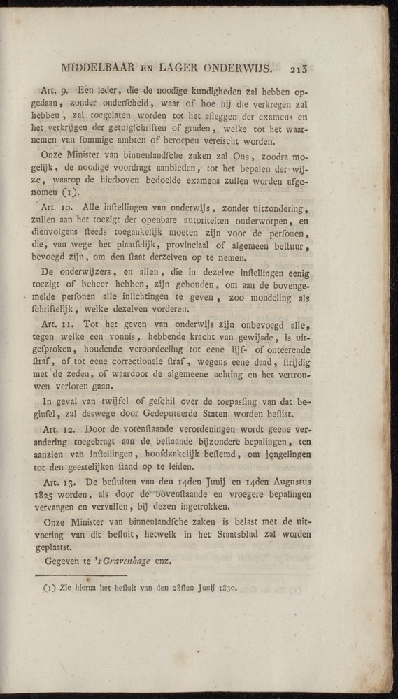 Nederlandsche pandecten, of Verzameling van wetten in het Koningrijk der Nederlanden / door W.Y. van Hamelsveld - 