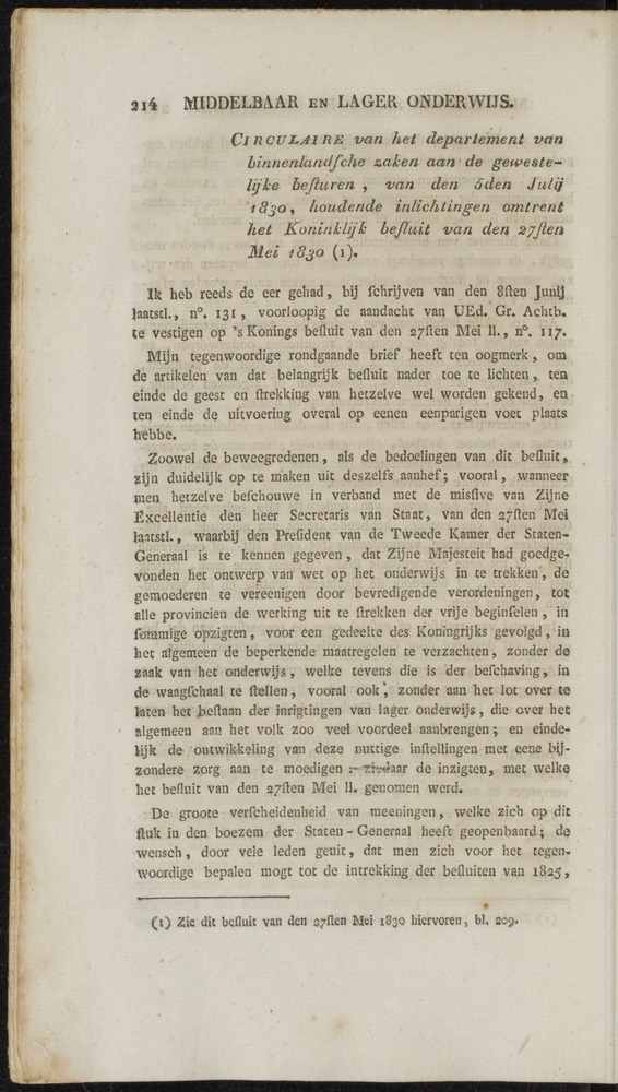 Nederlandsche pandecten, of Verzameling van wetten in het Koningrijk der Nederlanden / door W.Y. van Hamelsveld - 