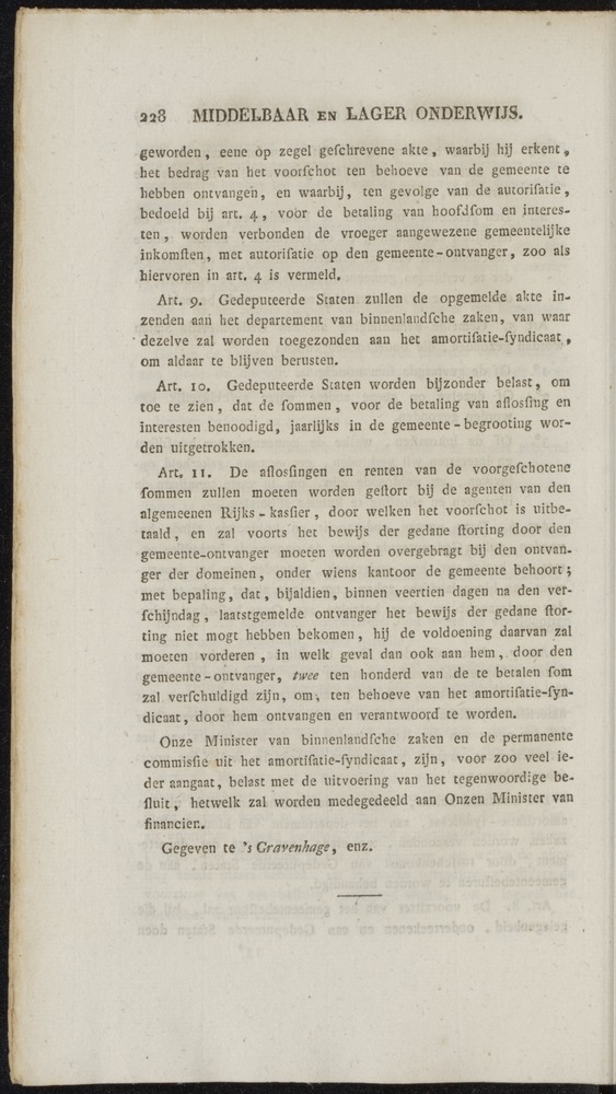 Nederlandsche pandecten, of Verzameling van wetten in het Koningrijk der Nederlanden / door W.Y. van Hamelsveld - 