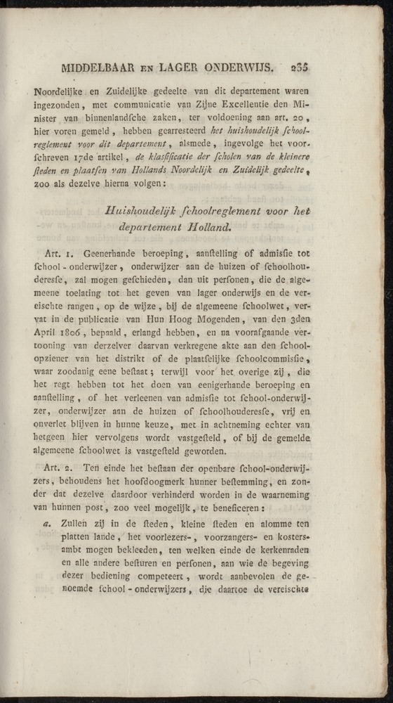 Nederlandsche pandecten, of Verzameling van wetten in het Koningrijk der Nederlanden / door W.Y. van Hamelsveld - 