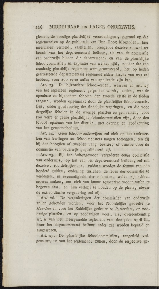 Nederlandsche pandecten, of Verzameling van wetten in het Koningrijk der Nederlanden / door W.Y. van Hamelsveld - 