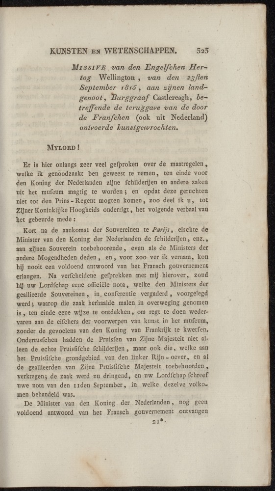 Nederlandsche pandecten, of Verzameling van wetten in het Koningrijk der Nederlanden / door W.Y. van Hamelsveld - 