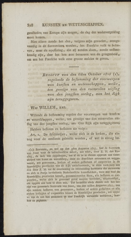 Nederlandsche pandecten, of Verzameling van wetten in het Koningrijk der Nederlanden / door W.Y. van Hamelsveld - 