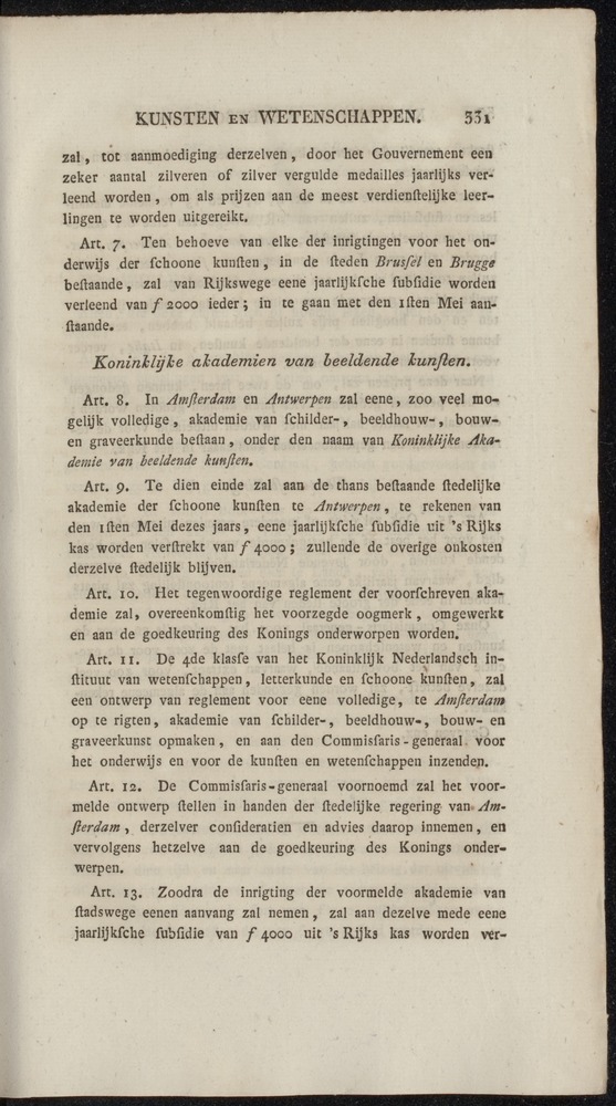 Nederlandsche pandecten, of Verzameling van wetten in het Koningrijk der Nederlanden / door W.Y. van Hamelsveld - 