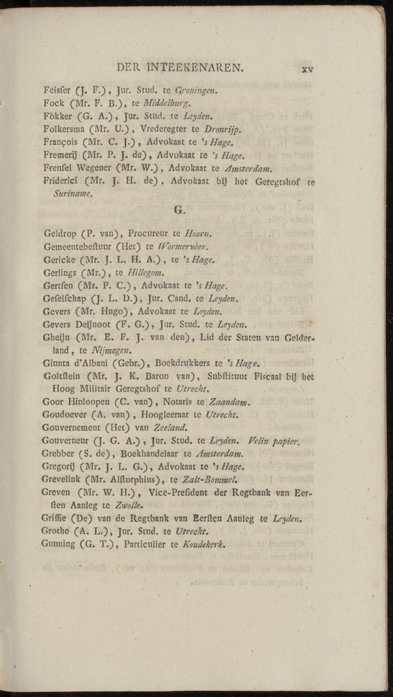 Nederlandsche pandecten, of Verzameling van wetten in het Koningrijk der Nederlanden / door W.Y. van Hamelsveld - 