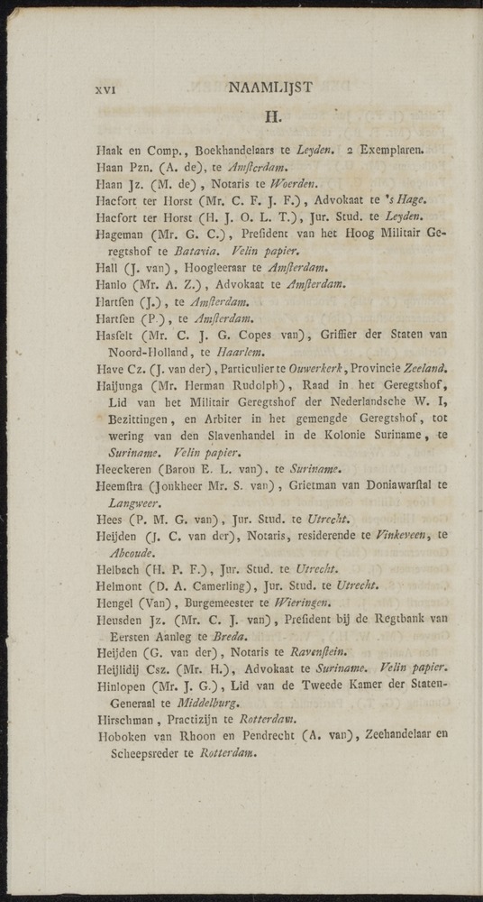 Nederlandsche pandecten, of Verzameling van wetten in het Koningrijk der Nederlanden / door W.Y. van Hamelsveld - 