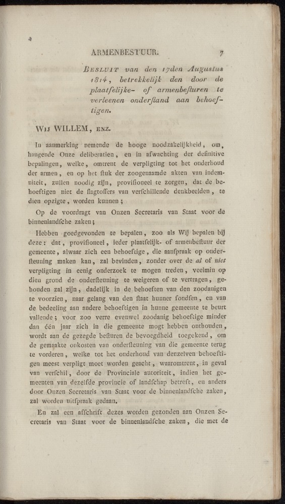 Nederlandsche pandecten, of Verzameling van wetten in het Koningrijk der Nederlanden / door W.Y. van Hamelsveld - 