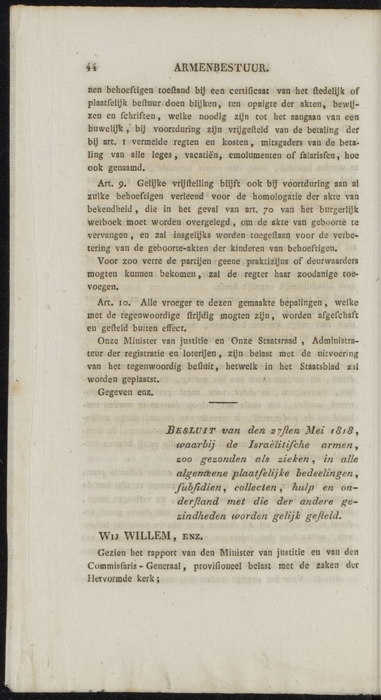 Nederlandsche pandecten, of Verzameling van wetten in het Koningrijk der Nederlanden / door W.Y. van Hamelsveld - 