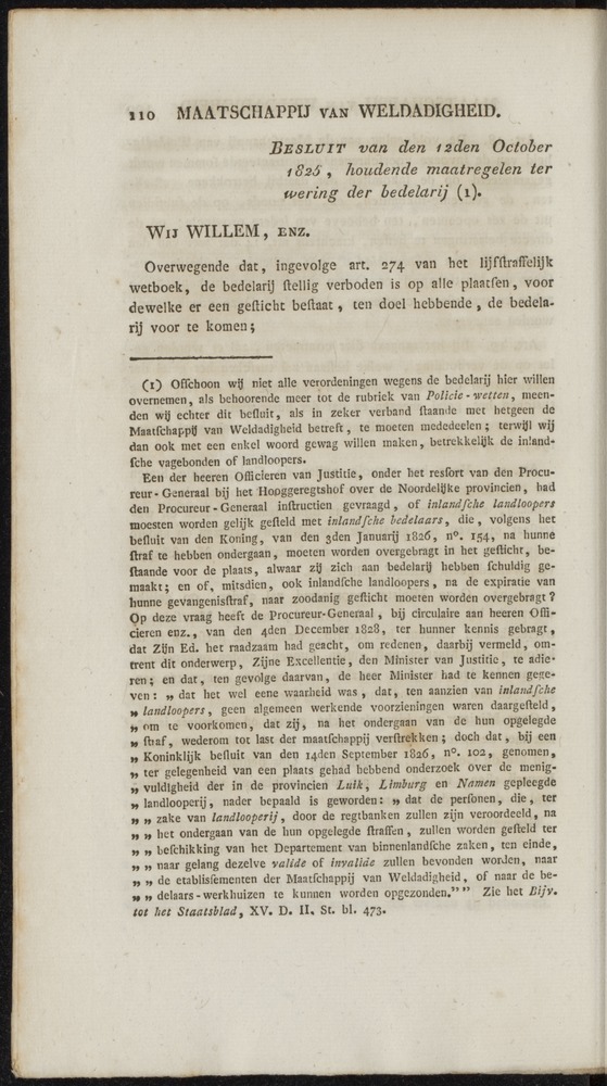 Nederlandsche pandecten, of Verzameling van wetten in het Koningrijk der Nederlanden / door W.Y. van Hamelsveld - 