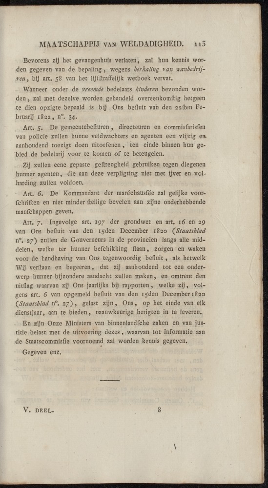 Nederlandsche pandecten, of Verzameling van wetten in het Koningrijk der Nederlanden / door W.Y. van Hamelsveld - 