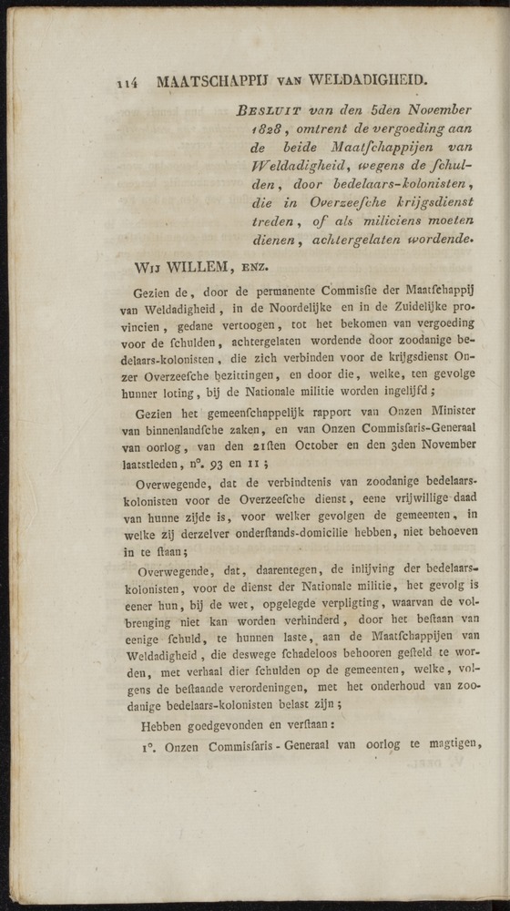 Nederlandsche pandecten, of Verzameling van wetten in het Koningrijk der Nederlanden / door W.Y. van Hamelsveld - 