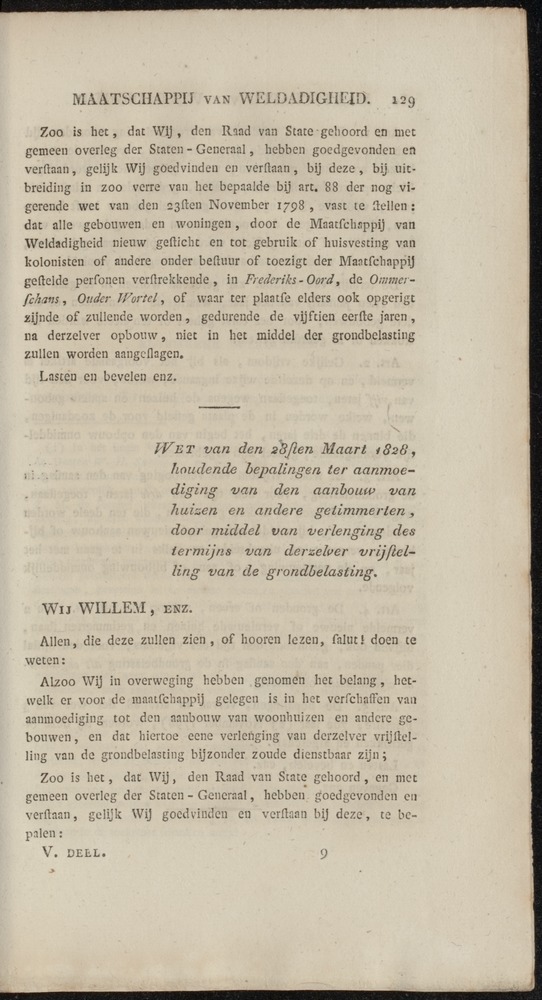 Nederlandsche pandecten, of Verzameling van wetten in het Koningrijk der Nederlanden / door W.Y. van Hamelsveld - 