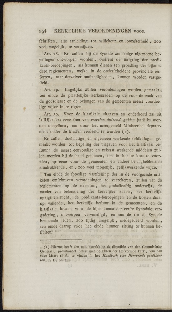 Nederlandsche pandecten, of Verzameling van wetten in het Koningrijk der Nederlanden / door W.Y. van Hamelsveld - 