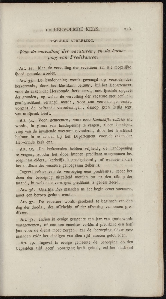 Nederlandsche pandecten, of Verzameling van wetten in het Koningrijk der Nederlanden / door W.Y. van Hamelsveld - 