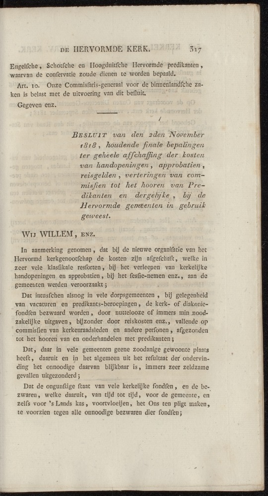 Nederlandsche pandecten, of Verzameling van wetten in het Koningrijk der Nederlanden / door W.Y. van Hamelsveld - 