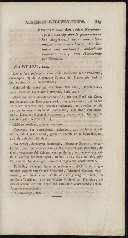 Nederlandsche pandecten, of Verzameling van wetten in het Koningrijk der Nederlanden / door W.Y. van Hamelsveld - 