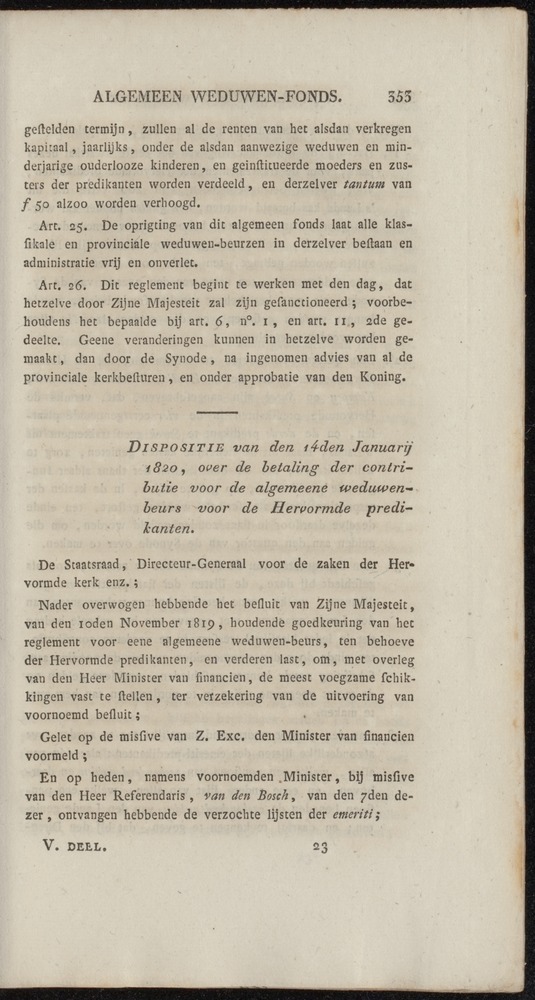 Nederlandsche pandecten, of Verzameling van wetten in het Koningrijk der Nederlanden / door W.Y. van Hamelsveld - 