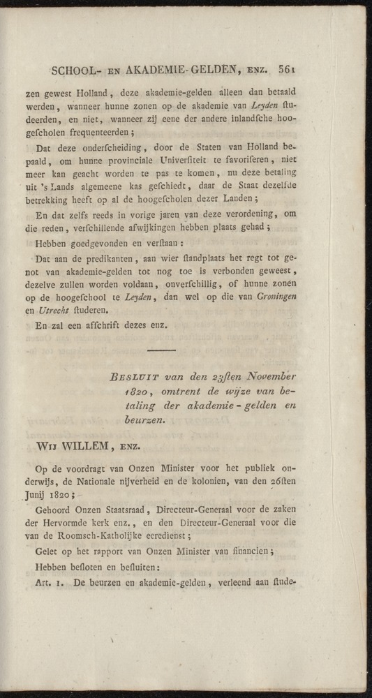 Nederlandsche pandecten, of Verzameling van wetten in het Koningrijk der Nederlanden / door W.Y. van Hamelsveld - 
