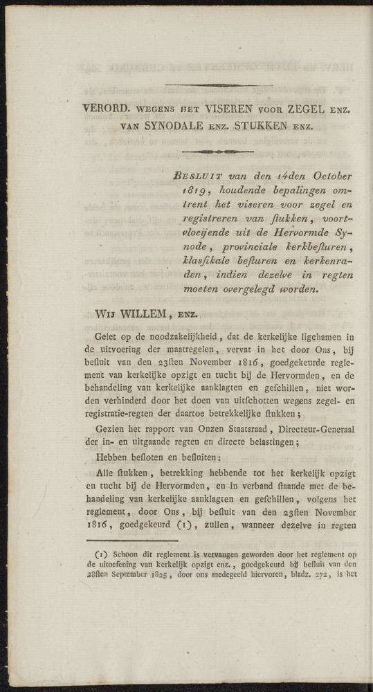 Nederlandsche pandecten, of Verzameling van wetten in het Koningrijk der Nederlanden / door W.Y. van Hamelsveld - 