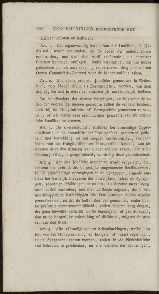 Nederlandsche pandecten, of Verzameling van wetten in het Koningrijk der Nederlanden / door W.Y. van Hamelsveld - 