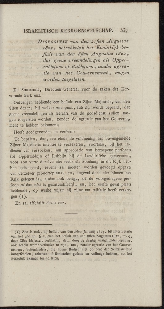Nederlandsche pandecten, of Verzameling van wetten in het Koningrijk der Nederlanden / door W.Y. van Hamelsveld - 