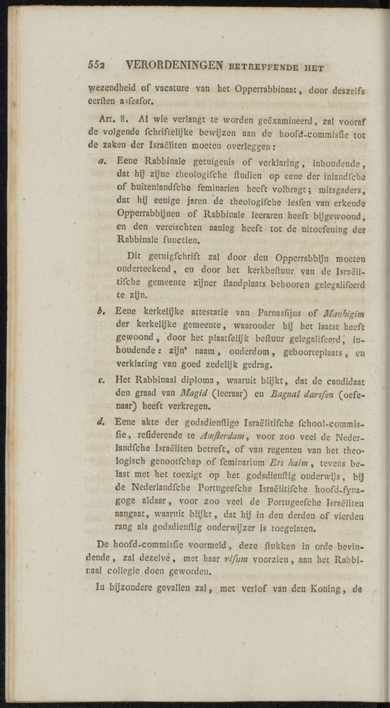 Nederlandsche pandecten, of Verzameling van wetten in het Koningrijk der Nederlanden / door W.Y. van Hamelsveld - 