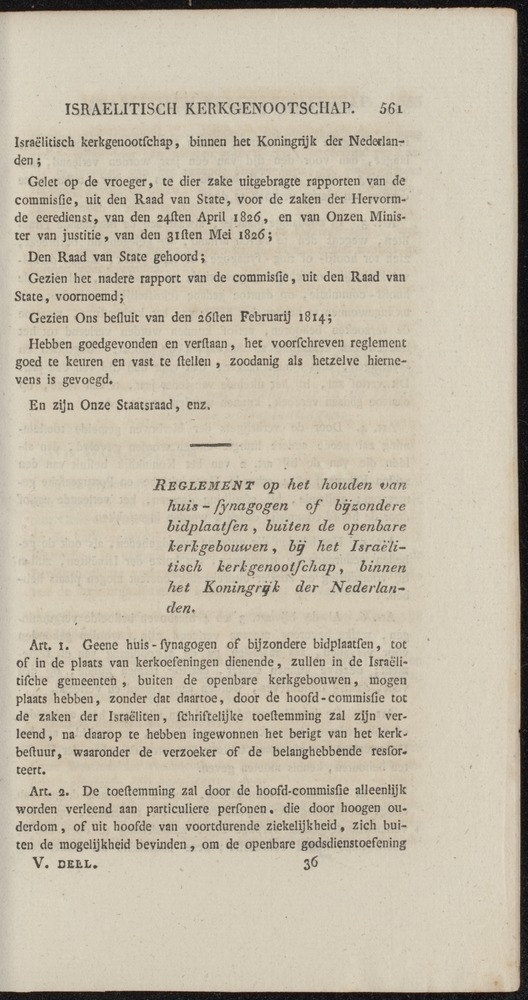 Nederlandsche pandecten, of Verzameling van wetten in het Koningrijk der Nederlanden / door W.Y. van Hamelsveld - 