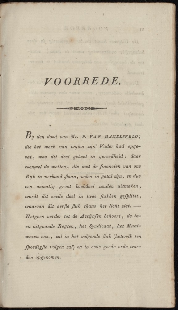 Nederlandsche pandecten, of Verzameling van wetten in het Koningrijk der Nederlanden / door W.Y. van Hamelsveld - 