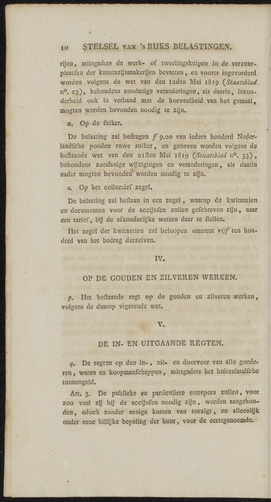 Nederlandsche pandecten, of Verzameling van wetten in het Koningrijk der Nederlanden / door W.Y. van Hamelsveld - 