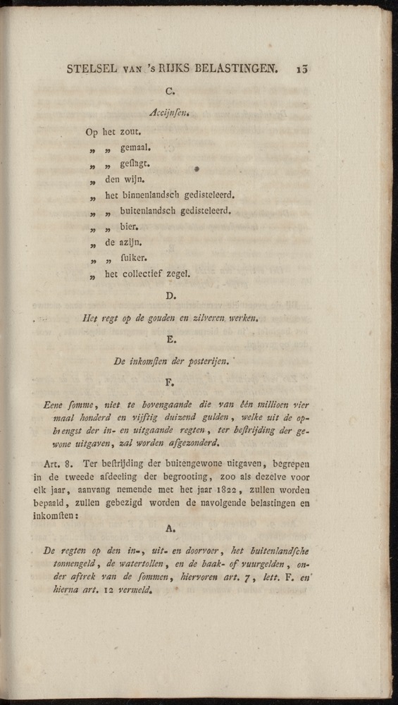 Nederlandsche pandecten, of Verzameling van wetten in het Koningrijk der Nederlanden / door W.Y. van Hamelsveld - 